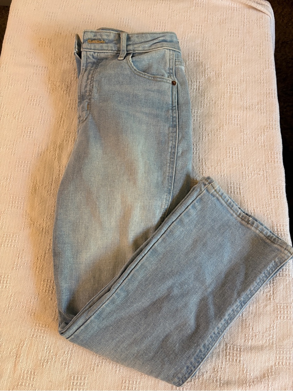 Old Navy Light Blue Straight Leg Women's Jeans